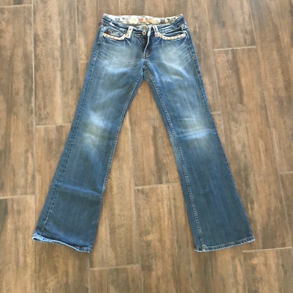 Miss Me low rise flare jeans